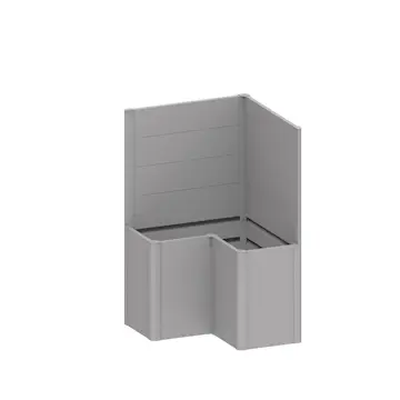 Skärmvägg Biohort till Belvedere Planteringslåda 91x102x102 cm