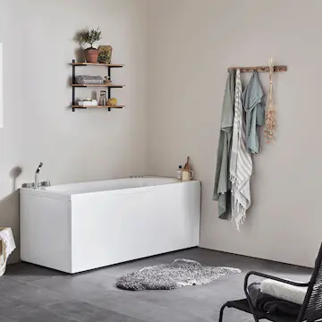 Bubbelbadkar Noro Relounge 150 inkl. blandare