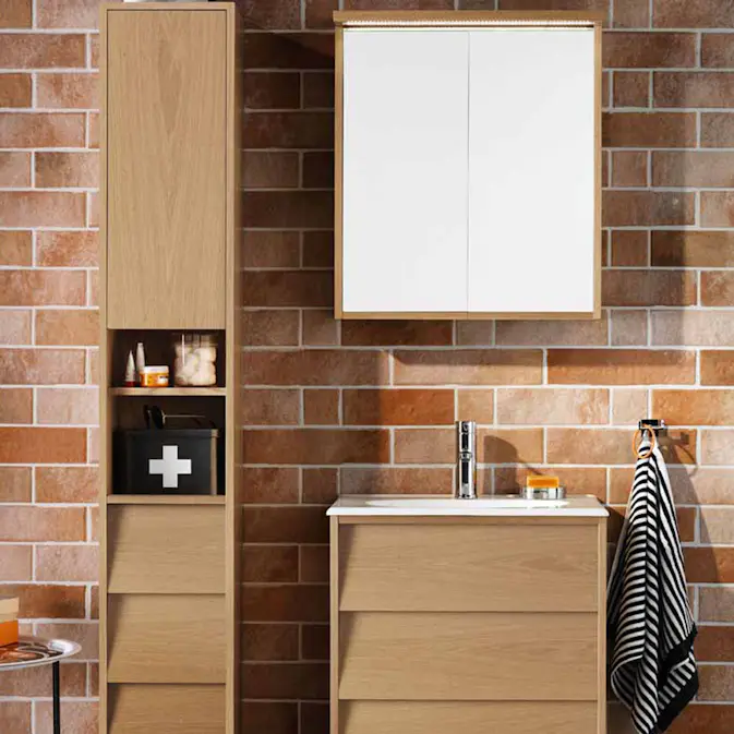 Möbelpaket Hafa Original Komplett med Spegelskåp 600