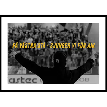 Poster Gallerix På Västra Stå Skellefteå AIK