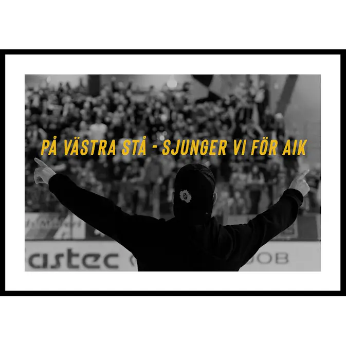 Poster Gallerix På Västra Stå Skellefteå AIK