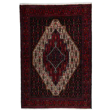 Persisk Matta Arkiio Senneh Exklusiv Enkelvävd 130x179