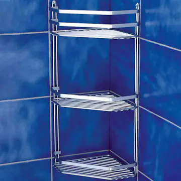 Duschkorg Arrow Corner 3 Hyllor