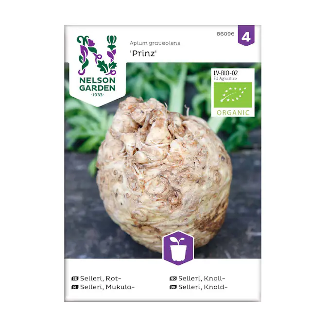 Frö Rotselleri Nelson Garden Prinz Organic