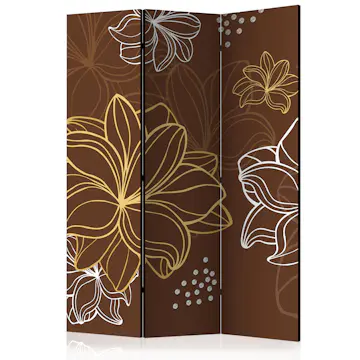 Rumsavdelare Skärmvägg Arkiio Autumnal Flora 135x172 cm