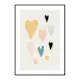Poster Gallerix Playful Hearts