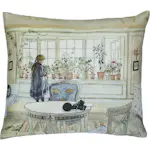 Kuddfodral Svanefors Carl Larsson Beige