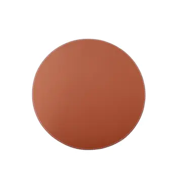 Bordstablett Ørskov Läder Rund Brun