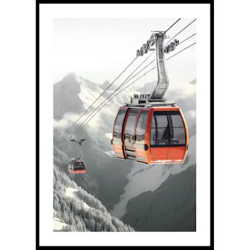 Poster Gallerix Gondola Lift