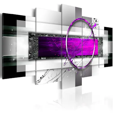 Akrylglastavla Arkiio Violet Rim