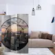 Rumsavdelare Skärmvägg Arkiio NYC Time Zone 135x172 cm