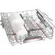 Integrerad Diskmaskin Bosch Serie 6 SMV6ZCX24E 60 cm