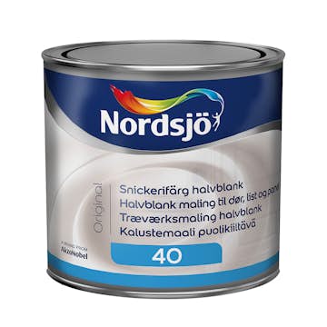 Snickerifärg Nordsjö Original Halvblank Glans 40 1 L