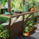 Växthus Canopia By Palram Natura Trä Med Hyllset