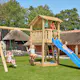 Lektorn Jungle Gym Shelter inkl. Swing Modul X'tra och rutschkana