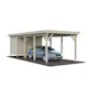 Carport Palmako Karl 23,1 m2 med Förråd