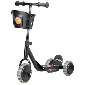 Sparkcykel STIGA Sports STR Scooter Mini Kid 3W Black