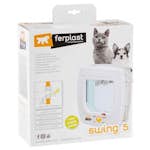 Kattlucka Ferplast Swing 5 Tunnel Vit