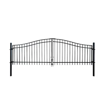 Grind Skotte Garden Populär Dubbel Svart 360x90/120 cm