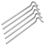 Tältpinne Briv Metall Kraftig 23 cm 6 mm 5-Pack