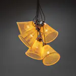 Tilläggsslinga Gnosjö Konstsmide E27 10 Amber LED Skärmar