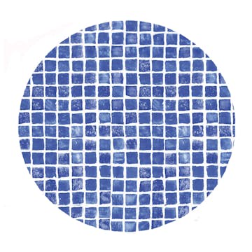 Rund Poolliner Planet Pool Mönstrad Djup 150 cm