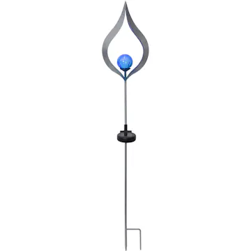 Solcellsdekoration Star Trading Melilla på Pinne Flamma