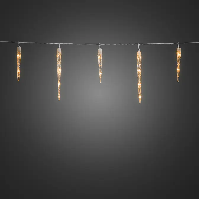 Istappslinga Gnosjö Konstsmide 96L Amber LED