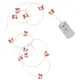 Ljusslinga Star Trading Butterfly Batteridriven LED-slinga