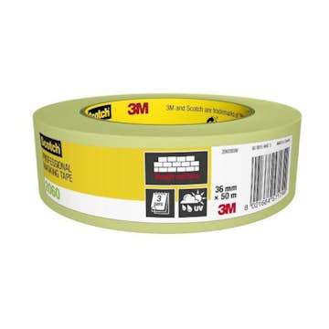 Maskeringstejp 3M Scotch 2060 Rough Surf Grön