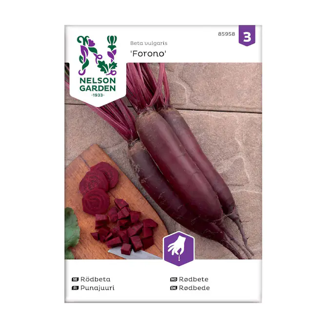 Frö Rödbeta Nelson Garden Forono