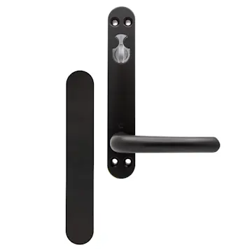 Handtag/Cylindervred/Blindskydd NorDan Typ 4B Svart