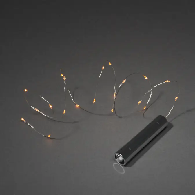 Ljusslinga Gnosjö Konstsmide 20 amber LED