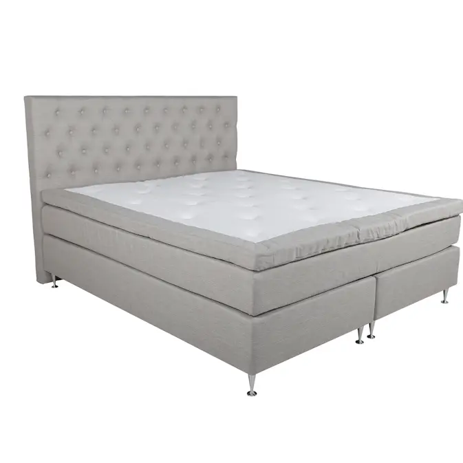 Kontinentalsäng Venture Home Rälla Tyg med Sänggavel Frösslunda