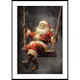 Poster Gallerix Santa On A Swing