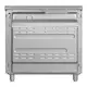 Gasspis Smeg C92GMX2 Sinfonia Rostfri med Dubbelugn och Grillfunktion