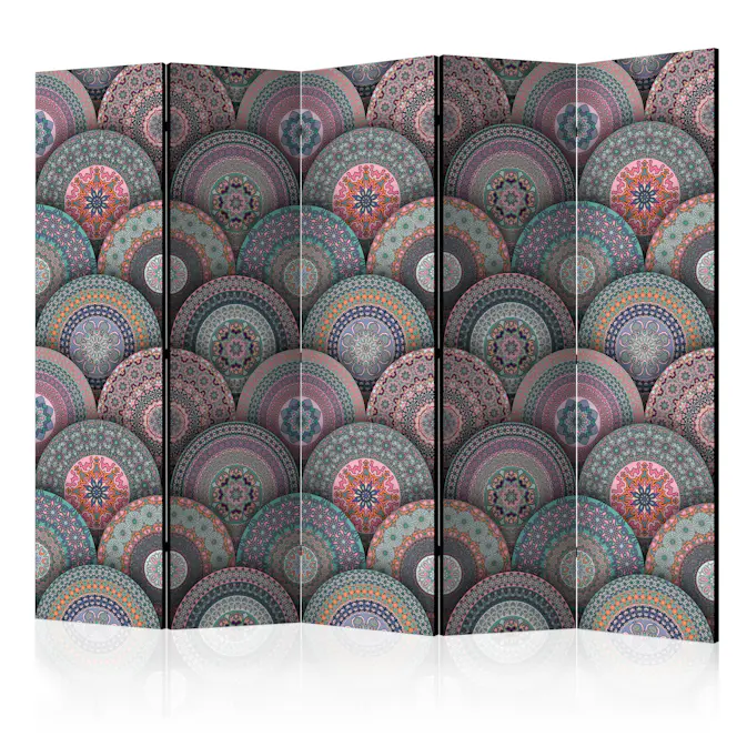 Rumsavdelare Skärmvägg Arkiio Oriental Kaleidoscope II 225x172 cm