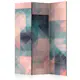 Rumsavdelare Skärmvägg Arkiio Pixels Green And Pink 135x172 cm