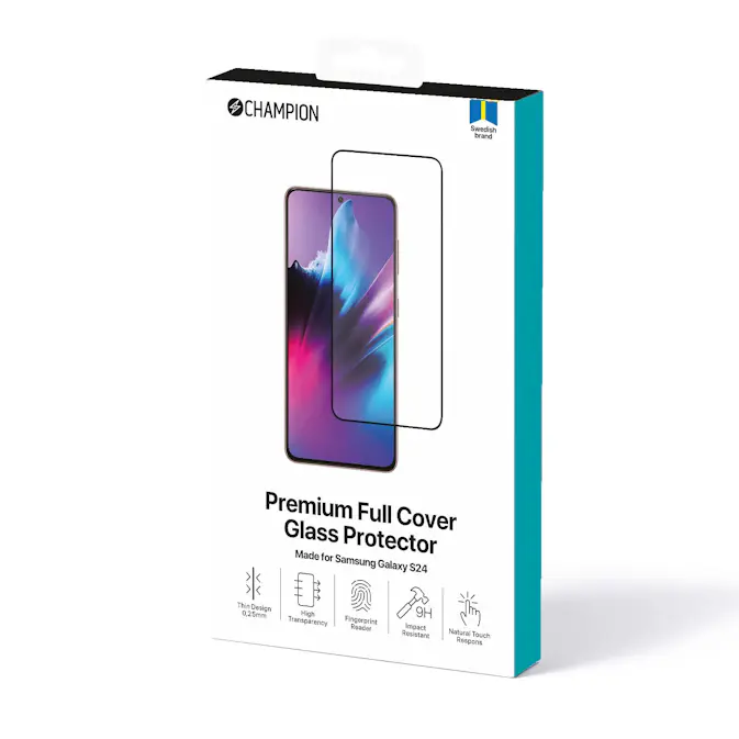 Skärmskydd Champion Galaxy S24 Svart