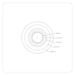 Avlastningsplatta SG ARMATUREN För Downlights