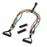 Träningsband Briv Resistance Tubes 11-Pack