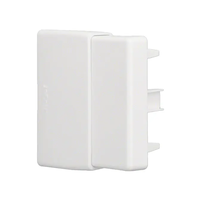 Ändstycke till Matarkanal Hager LF/LFH 40 x 60 mm UV-beständig Vit RAL 9016