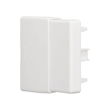 Ändstycke till Matarkanal Hager LF/LFH 40 x 60 mm UV-beständig Vit RAL 9016