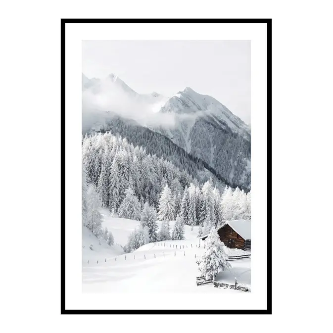 Poster Gallerix Winter In The Alps