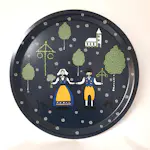 Bricka Arvidssons Textil Sverige Rund