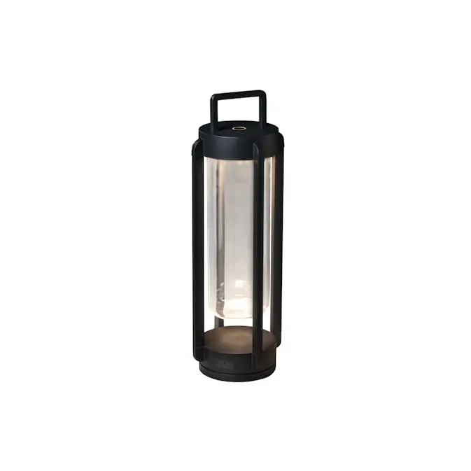 Lanterna Gnosjö Konstsmide Otranto Svart USB 44 cm
