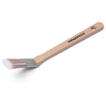 Vinkelpensel Anza Super Soft Kort Trä