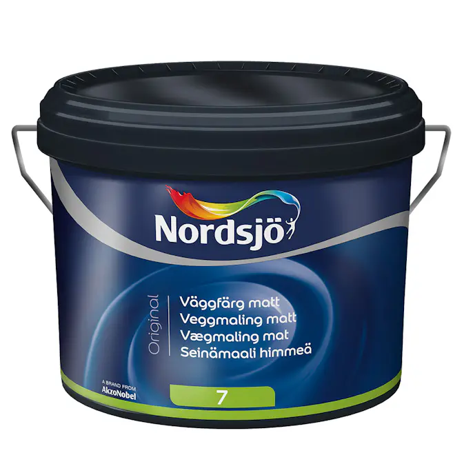 Väggfärg Nordsjö Original Matt Glans 7 2,5 L