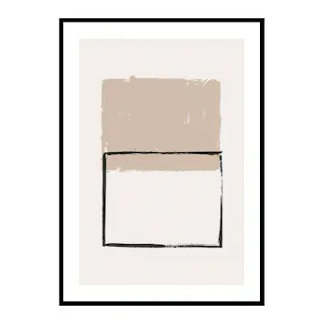 Poster Gallerix Layered Abstract No2