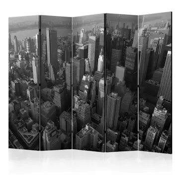 Rumsavdelare Skärmvägg Arkiio New York Skyscrapers Bird's Eye View II 225x172 cm